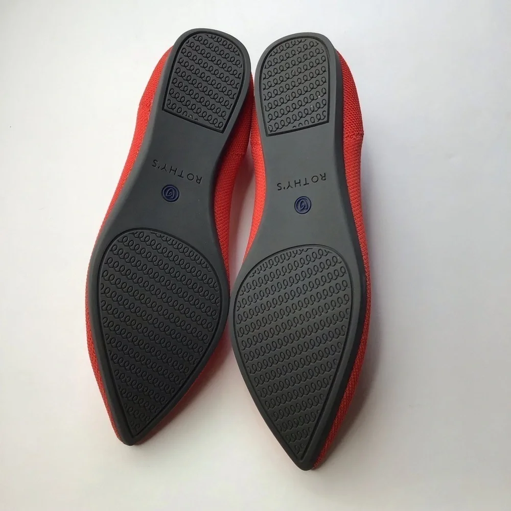 Rothy’s The Point in Red Size 6.